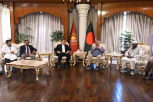 বিএনপি , জামায়েত ইসলাম ও এনসিপির সাথে বৈঠক করেছ ড, মোহাম্মদ ইউনুস